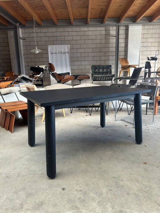 Dum Beech dining/canteen set (table and chairs)