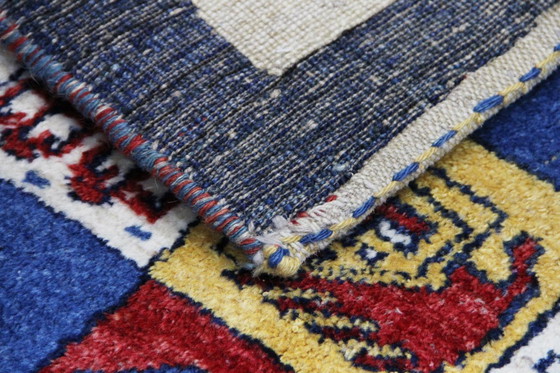 Image 1 of Tappeto orientale persiano Gabbeh Ghashghai originale 200 cm x 195 cm antico naturale