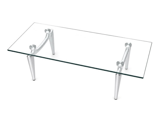 Leolux Farandole coffee table – Aluminium, Glass (photo 2 of 6)