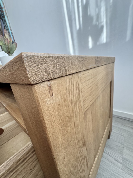 Image 1 of Moderner TV-Schrank aus Hartholz mit Schublade, 117 x 45 x 49 cm (H)