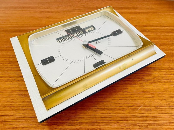 Image 1 of Orologio da parete di metà secolo di Jaz, anni '70-'80