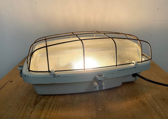 Image 1 of Industrielle Wandleuchte aus Aluminiumguss von Elektrosvit, 1980er Jahre