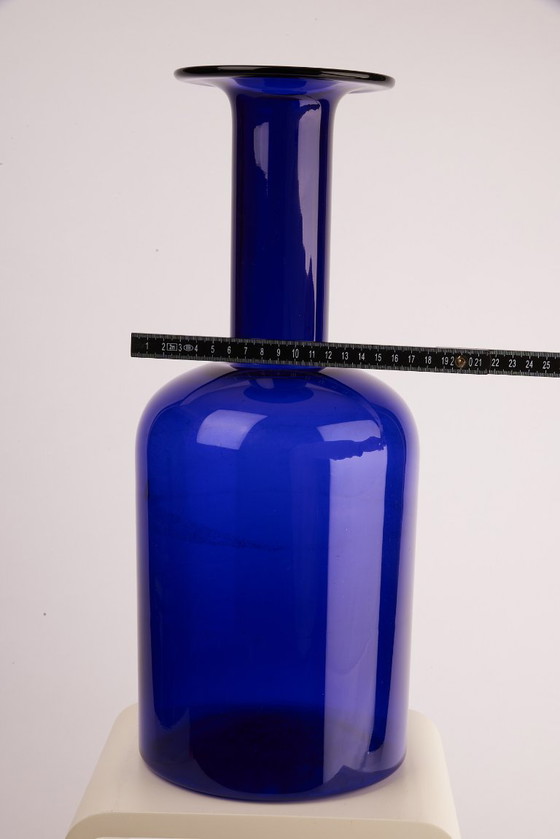 Image 1 of Large vintage glazed vase by Otto Brauer for Holmegaard, Denmark, 1960s