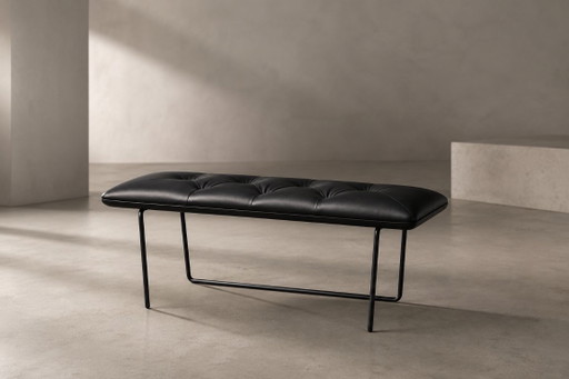 Wendelbo Tip Top Bench – bankjes, Leather, Metal (photo 2 of 10)