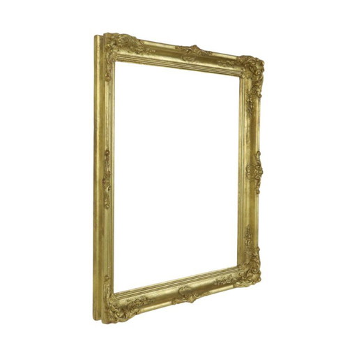 Vintage Grenenhouten Gouden Lijst Barok Stijl 64x54cm – lijsten, Wood (photo 2 of 15)