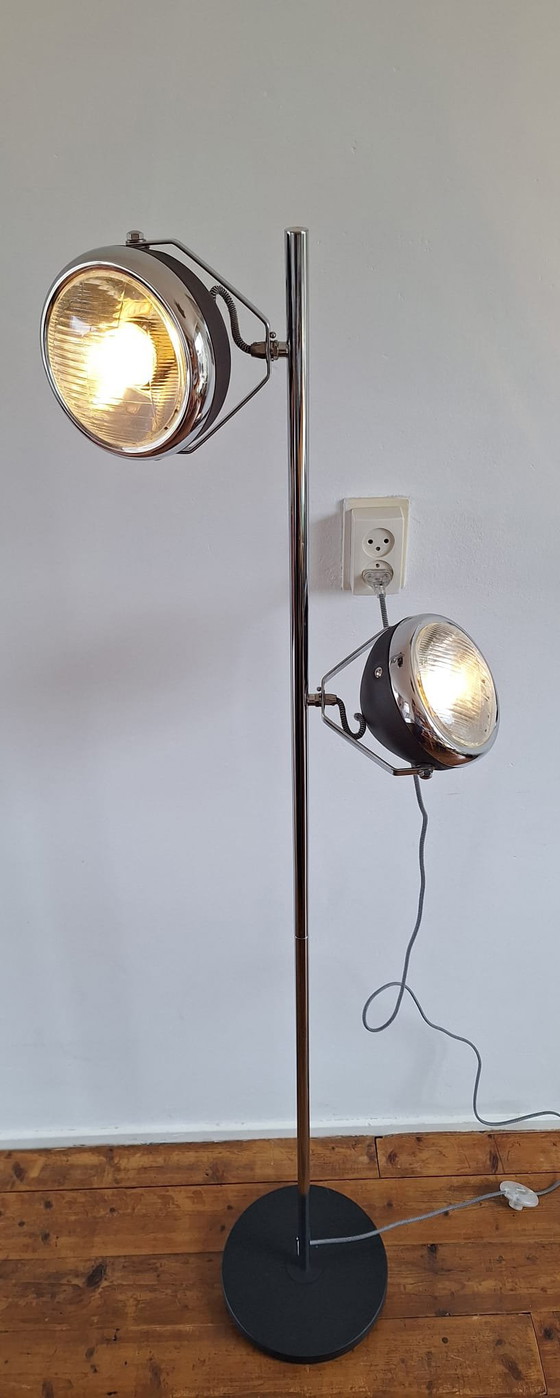 Image 1 of E.T.H. floor lamp "Headlights"