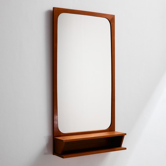 Image 1 of MK11167 Miroir encadré en teck de Pedersen & Hansen