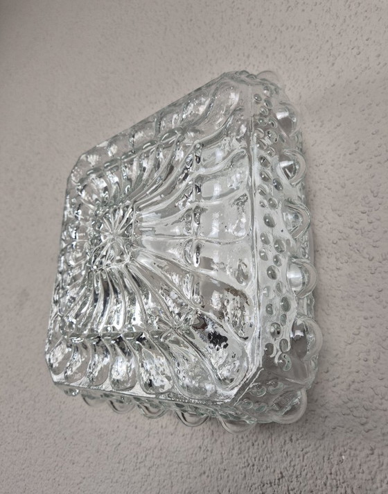 Plafoniera Vintage RZB 32215 | Design Tedesco | 2x E27 | 28 cm – Plafoniere, Vetro, Metallo (photo 14 of 21)