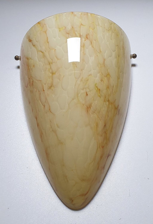 Grande lampada da parete Art Déco (33 cm).