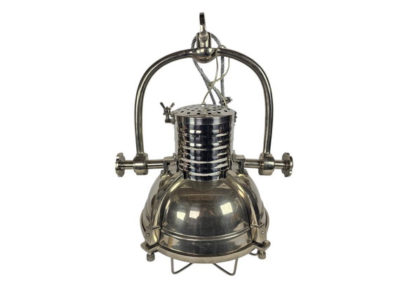 Image 1 of Lantern Sea Nickel - pendant lamp - industrial - ship lamp - film lamp