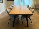 QLIV table à manger côte à côte 240 x 100
