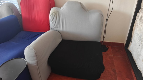 Image 1 of Canapé modulable italien Cannaregio par Gaetano Pesce pour Cassina, set de 6 (fixateur supérieur)