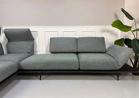 Image 1 of Rolf Benz Aura Sofa Blau Grau Stoff Couch
