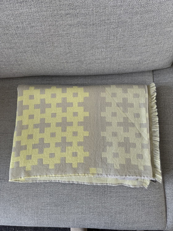 Image 1 of Hay 9, Plaid in Lemon/Gray