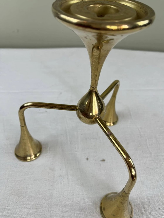 Chandelier Freddie Andersen Design – Candle holders, Brass, Bauhaus (photo 12 of 16)