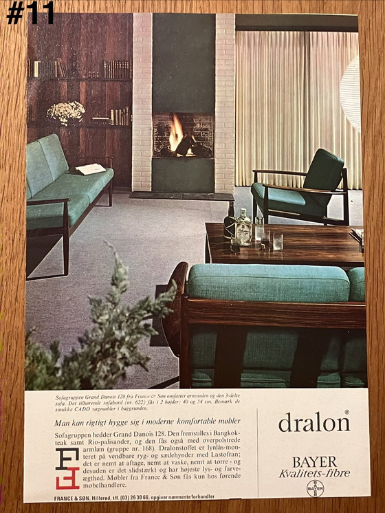 Image 1 of Materiale pubblicitario dal design vintage anni '60 e '70