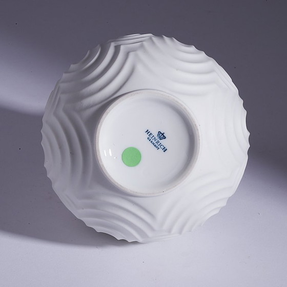 Image 1 of Vintage vase by Heinrich Porzellan OP Art, 1970s