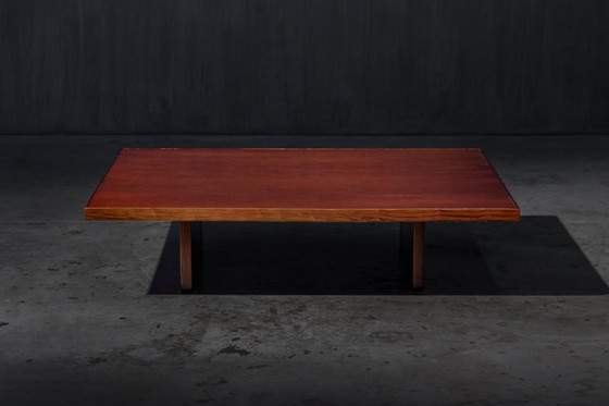 Image 1 of Tavolino da caffè in bambù di Axel Vervoordt, Belgio, anni '80