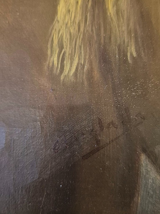 Image 1 of Luis Anglada Pinto - Young Asian woman with bare breasts