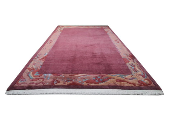 Original Modern Designer Highland Wool Rug Nepal 399 x 295 cm, Rugs & carpets, Purple (photo 3 of 10)