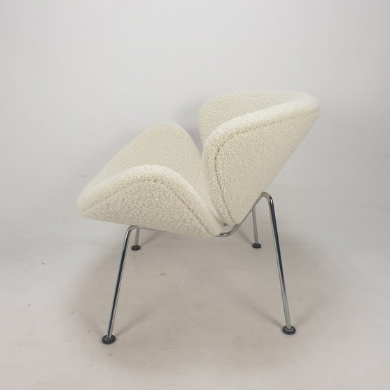 Image 1 of Fauteuil et ottoman vintage par Pierre Paulin pour Artifort, 1980