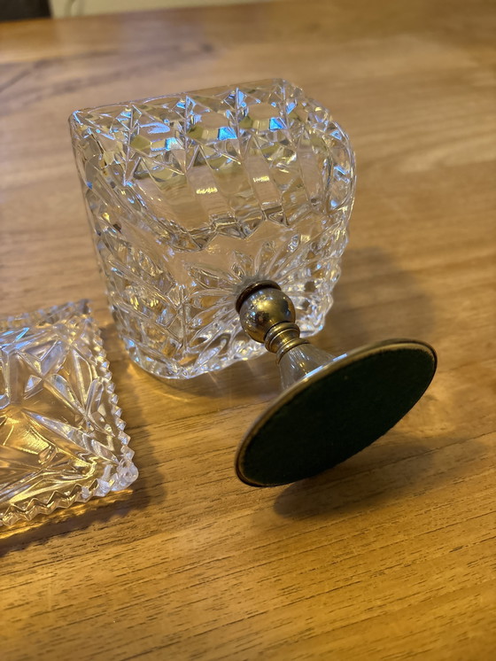 Image 1 of Crystal Sugar Bowl