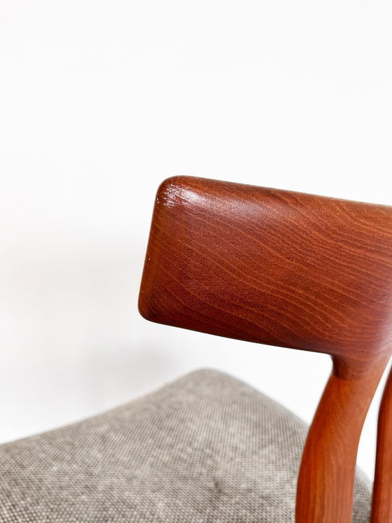 Juego de dos sillas T raras fabricadas en Dinamarca – A.B.J. Møbler, Sillas de comedor, Wood, Vintage (photo 17 of 20)