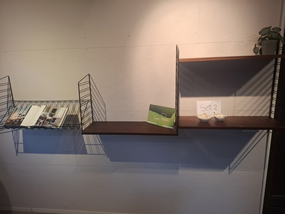 Image 1 of Vintage teak wall rack