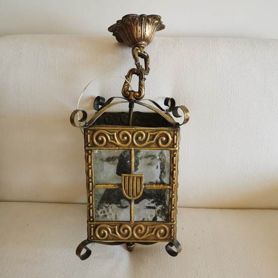 Image 1 of Brass Lantern - 19th Century