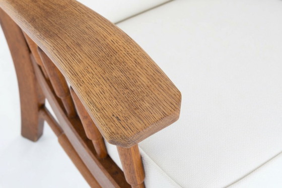 Image 1 of Paire de fauteuils dans le goût de Guillerme et Chambron 1950