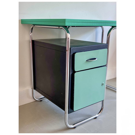 Image 1 of Vintage tubulair bureautje