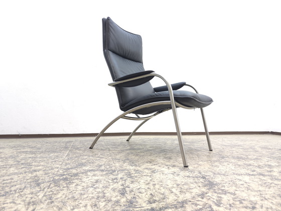 Image 1 of De Sede ds 270 sillón negro sillón de diseño sillón de cuero sillón función