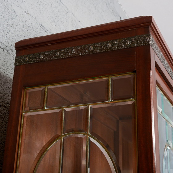 Vaisselier deux pièces avec plateau en marbre – Métal, Art Nouveau (photo 8 of 14)