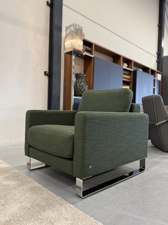Image 1 of Poltrona Rolf Benz Ego in tessuto verde