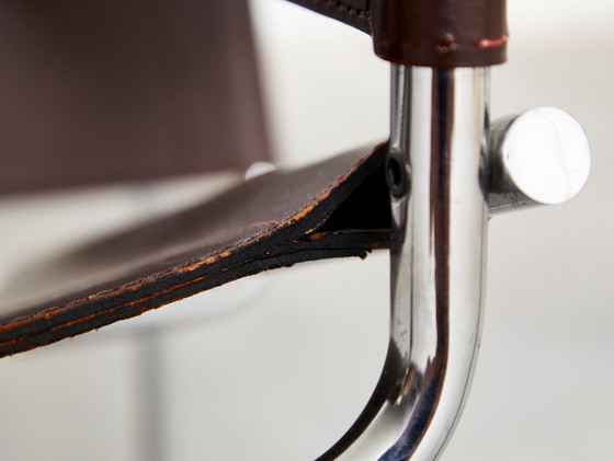 Wassily-Stuhl von Marcel Breuer für Knoll International – Sessel, Leather (photo 13 of 18)
