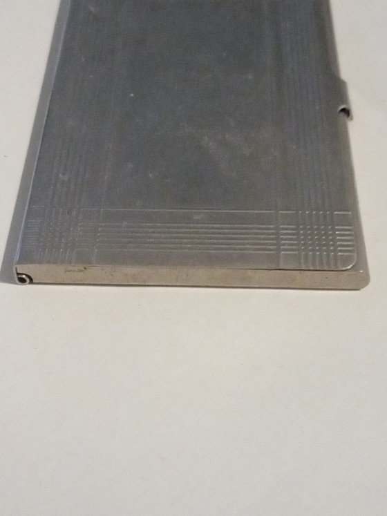 Image 1 of Vintage silver metal cigarette holder