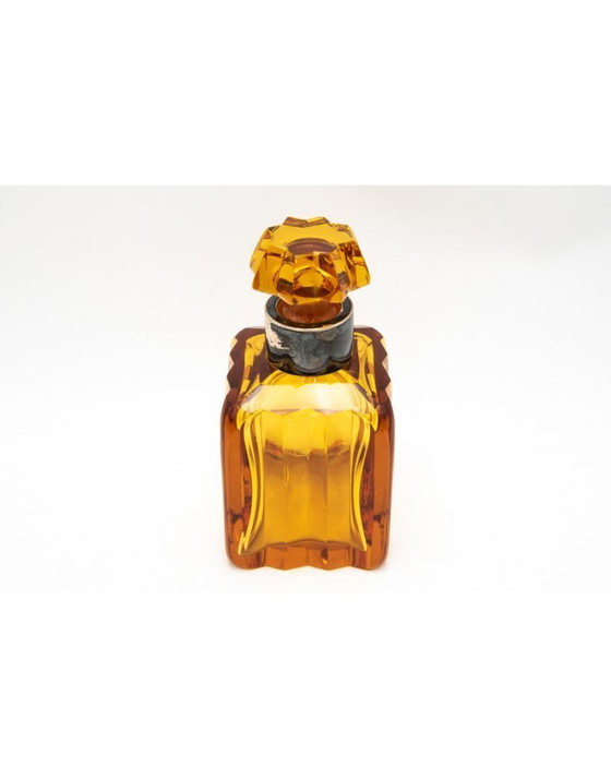 Image 1 of Caraffa di cristallo e 5 bicchieri, WMF Germania, Art Deco.