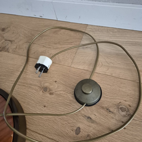 Image 1 of Vintage verstelbare houten vloerlamp jaren '70 – Scandinavische stijl