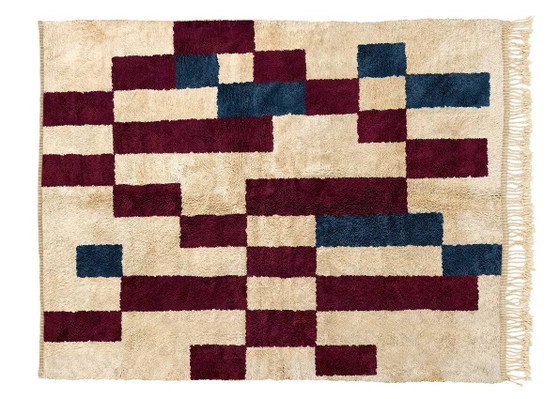 Alfombra marroquí (personalizable a medida) – Wool, Cotton, Modern (photo 4 of 4)
