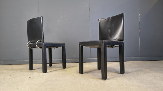 Image 1 of Arcadia dining chairs by Paolo Piva for B& B Italia set of 6