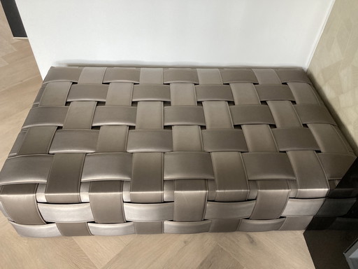 Pouf tressé