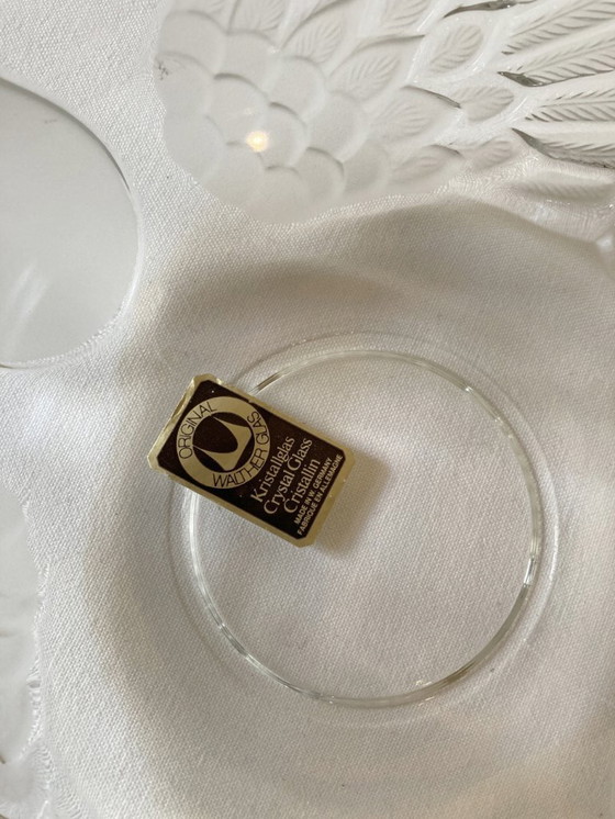Image 1 of Sopera de cristal Walther Glas Germany, forma de cisne