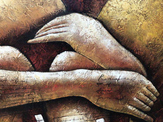 Image 1 of Expressionistische Darstellung einer Person