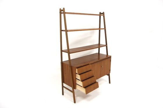 Image 1 of Scrivania da scrivania scandinava in teak, Svezia, 1960