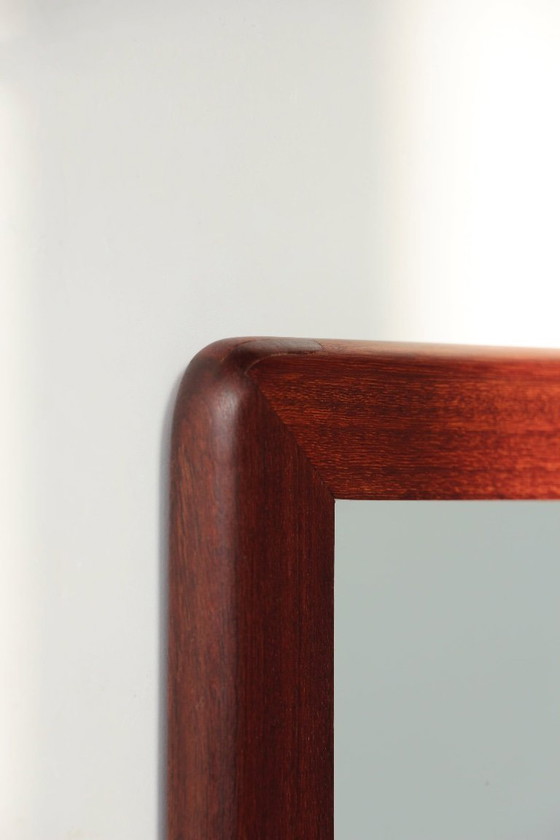 Image 1 of Miroir Rectangulaire en teck - Vintage - 04.01.24.02 