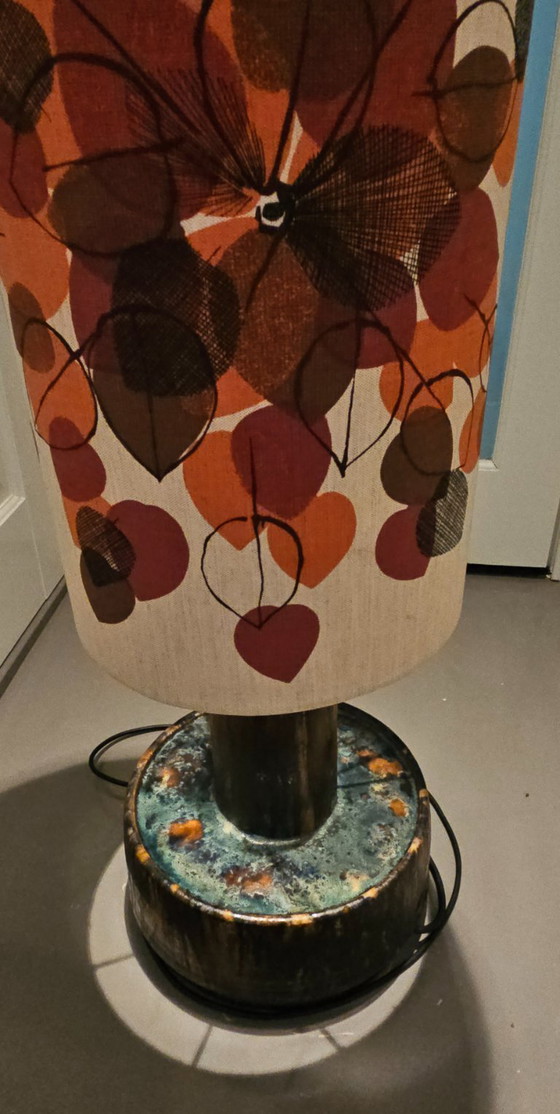 Image 1 of Keramische vloerlamp jaren 60