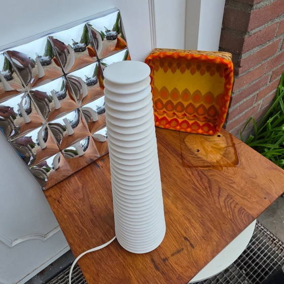 Image 1 of Vintage Ikea Bista Table Lamp, Porcelain, handmade.