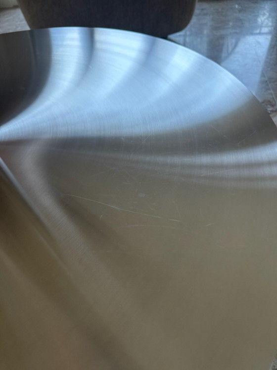 Tavolino da caffè di design in acciaio inossidabile, dusty deco, Tavolini da caffè, Metallo, Argentato (foto 3 di 7)