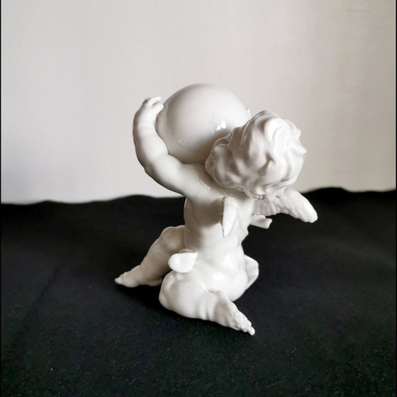 Image 1 of Algora porseleinen engel