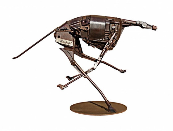 Jacques Dufrane, The Victory of Samothrace, Sculpture en acier soudé, 2000 – polished steel, Metal (photo 17 of 20)